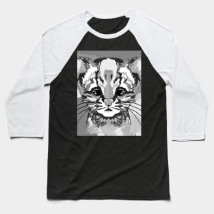 Black and white cat Baseball T-Shirt